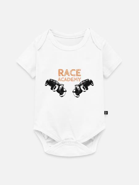 Race Academy - Baby Premium Kurzarmbody - Weiß