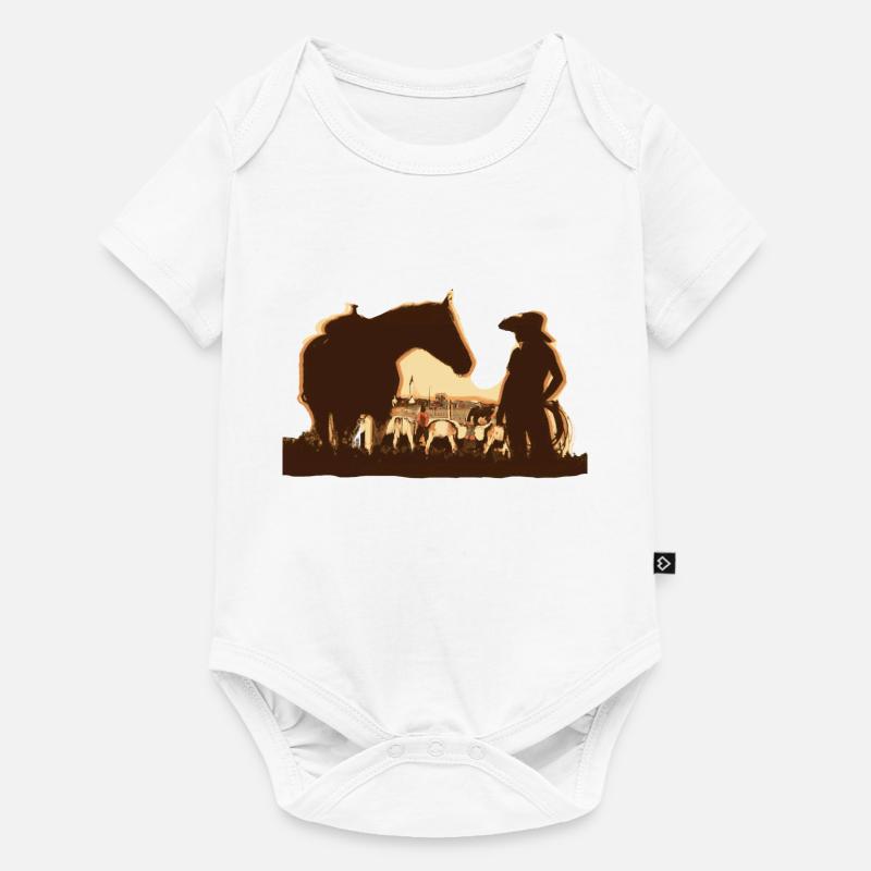 Wester Design - Baby Premium short-sleeve bodysuit - white