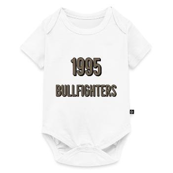 Retro - Baby Premium Kurzarmbody - Weiß - Vorne