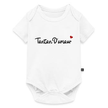 Tonton d'amour - Body à manches courtes Premium Bébé - blanc - Devant