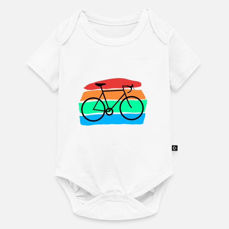 Bicyclette - Body à manches courtes Premium Bébé - blanc