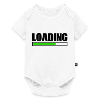 Loading - Baby Premium short-sleeve bodysuit - white - Front