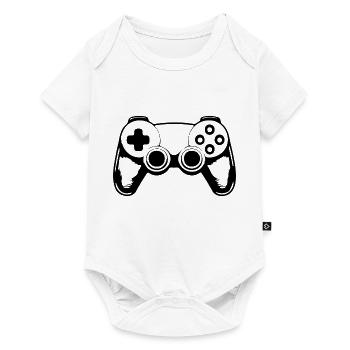 Controller Gaming Video Games Gamepad - Baby Premium short-sleeve bodysuit - white - Front
