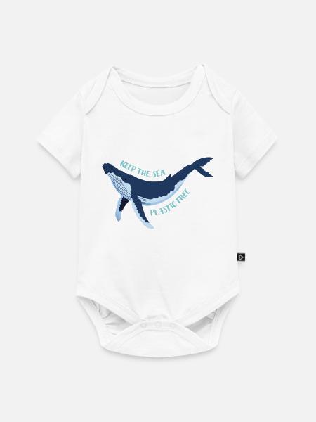 Meerestiere - Baby Premium Kurzarmbody - Weiß