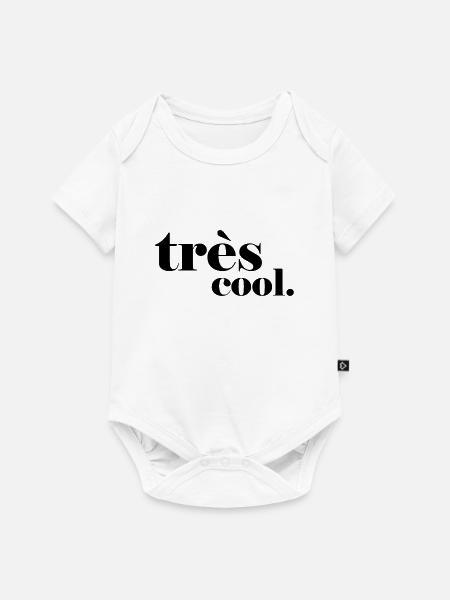 très cool. - Baby Premium Kurzarmbody - Weiß