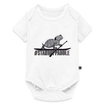 SUP - Baby Premium short-sleeve bodysuit - white - Front