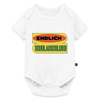 Schulabschluss 2024, Schulabschluss T Shirt, - Baby Premium Kurzarmbody - Weiß - Vorne
