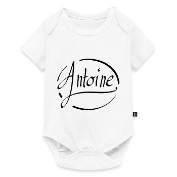 Anthony - Baby Premium short-sleeve bodysuit - white - Front