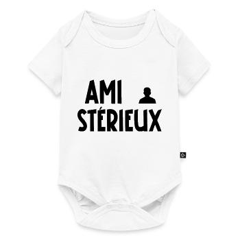 ami stérieux - Body à manches courtes Premium Bébé - blanc - Devant