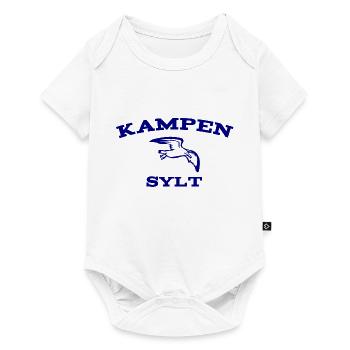 Sylt - Nordsee - Deutschland - Kampen - Insel - Baby Premium Kurzarmbody - Weiß - Vorne