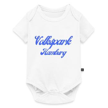 Volkspark Hamburg Blau - Baby Premium Kurzarmbody - Weiß - Vorne