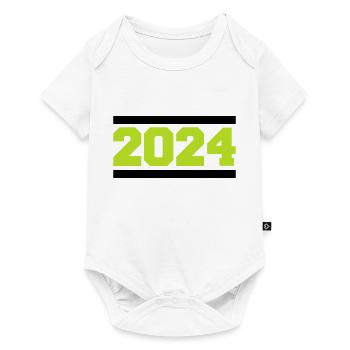 2024 - Body à manches courtes Premium Bébé - blanc - Devant