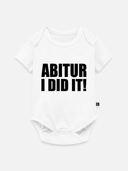 Abitur - Baby Premium Kurzarmbody - Weiß