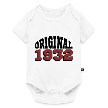 Original 1932 - Baby Premium Kurzarmbody - Weiß - Vorne