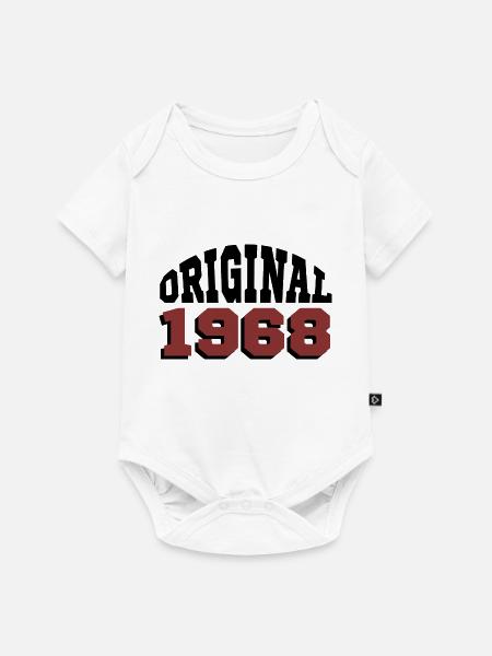 Original 1968 - Baby Premium Kurzarmbody - Weiß