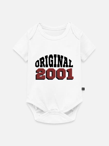 Original 2001 - Baby Premium Kurzarmbody - Weiß