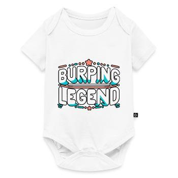 Burping Legend 21 - Baby Premium short-sleeve bodysuit - white - Front