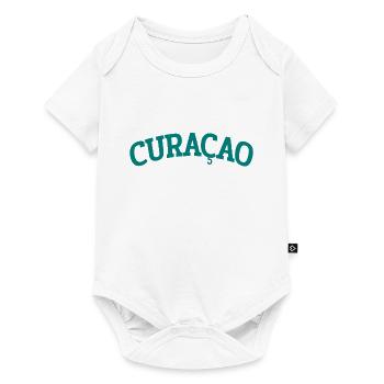 Curacao - Est 1499 - Dutch Caribbean - Karibik - Baby Premium short-sleeve bodysuit - white - Front