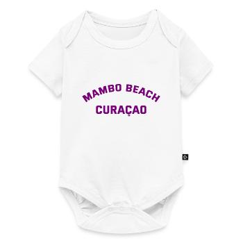Mambo Beach - Curaçao - Caraïbes néerlandaises - Karibik - Body à manches courtes Premium Bébé - blanc - Devant