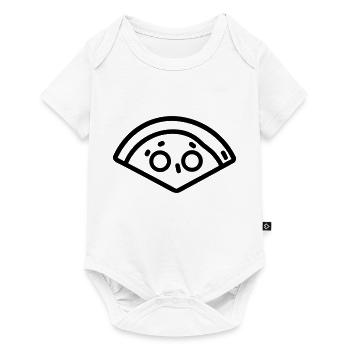Pizza slice - Baby Premium short-sleeve bodysuit - white - Front
