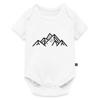Montagne - Body à manches courtes Premium Bébé - blanc - Devant