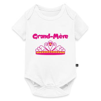 Großmutter - Baby Premium Kurzarmbody - Weiß - Vorne