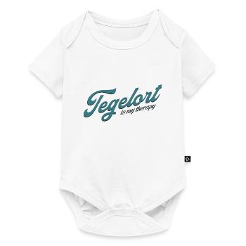 Tegelort is my therapy - 13505 Berlin - Germany - Baby Premium Kurzarmbody - Weiß - Vorne