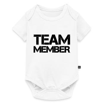 Team Member - Baby Premium short-sleeve bodysuit - white - Front