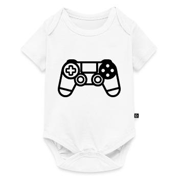 Video games controller - Baby Premium short-sleeve bodysuit - white - Front
