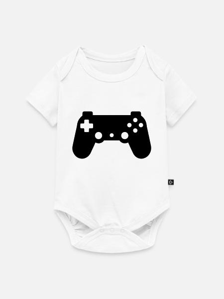 Controller für Videospiele - Baby Premium Kurzarmbody - Weiß
