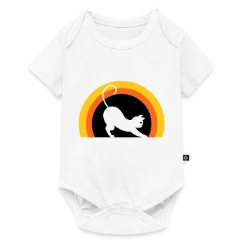 Cat > Vector Graphic ! Cat - Baby Premium short-sleeve bodysuit - white - Front