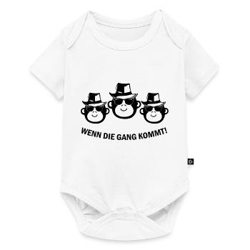 Monkey Gang - Baby Premium short-sleeve bodysuit - white - Front
