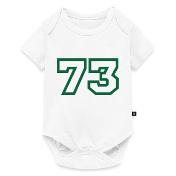 Number 73 sport - Baby Premium short-sleeve bodysuit - white - Front