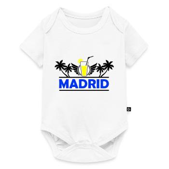 Madrid 2 - Body à manches courtes Premium Bébé - blanc - Devant