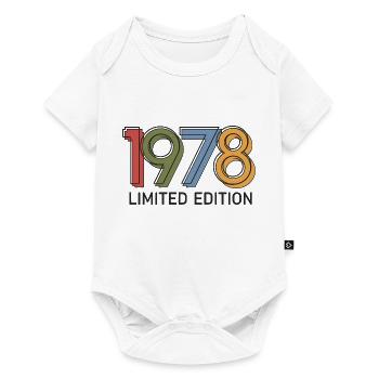 Vintage 1978 limited edition - Baby Premium short-sleeve bodysuit - white - Front