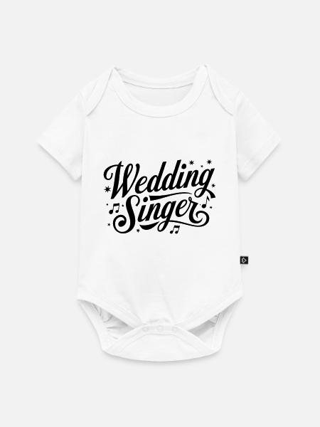 Hochzeit Sänger - Baby Premium Kurzarmbody - Weiß