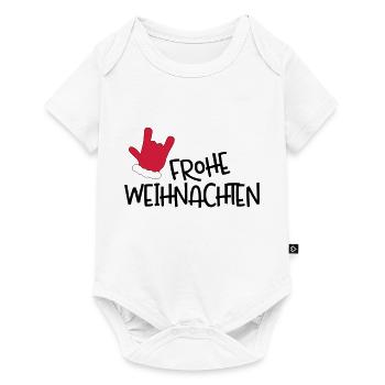 Merry Christmas - Baby Premium short-sleeve bodysuit - white - Front