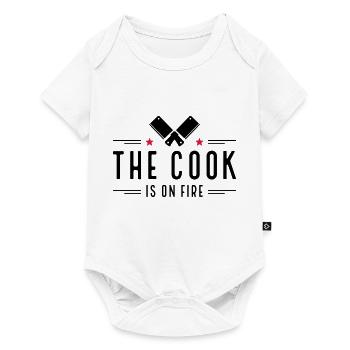 Cadeaux amusants pour les hommes qui aiment cuisiner - Body à manches courtes Premium Bébé - blanc - Devant