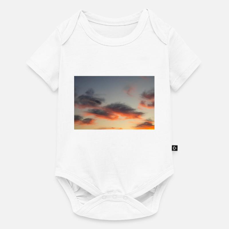 Middle fire sky - Body à manches courtes Premium Bébé - blanc