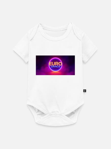 EURO Dance - Baby Premium Kurzarmbody - Weiß