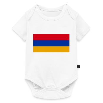 Armenia - Baby Premium short-sleeve bodysuit - white - Front