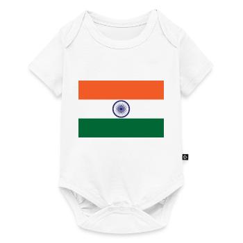 India - Baby Premium short-sleeve bodysuit - white - Front