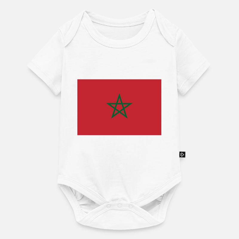 Maroc - Body à manches courtes Premium Bébé - blanc
