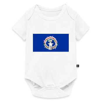 Northern Marianas - Baby Premium short-sleeve bodysuit - white - Front
