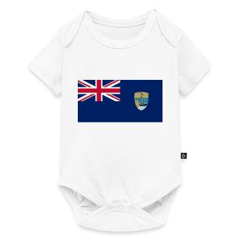 Saint Helena - Baby Premium short-sleeve bodysuit - white - Front