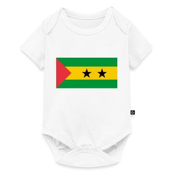 São Tomé-et-Príncipe - Body à manches courtes Premium Bébé - blanc - Devant