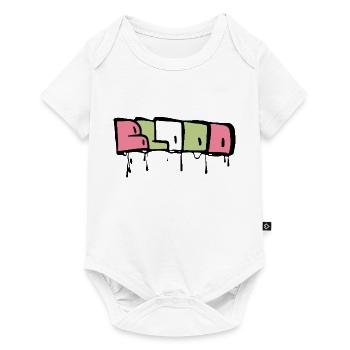 Graffiti style Splash hip hop colors painter color - Baby Premium short-sleeve bodysuit - white - Front
