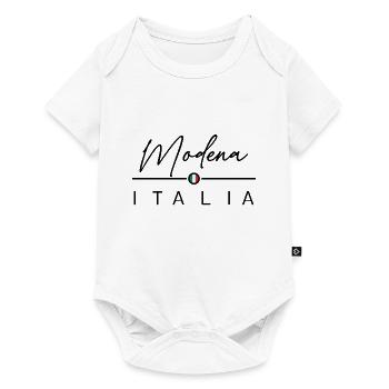 Italia - Modena - Italien - Italy - Baby Premium Kurzarmbody - Weiß - Vorne
