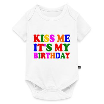 it's my birthday - Baby Premium short-sleeve bodysuit - white - Front