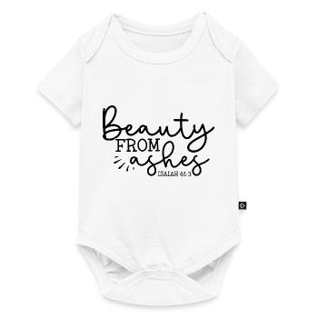 La beauté de ses cendres - Body à manches courtes Premium Bébé - blanc - Devant